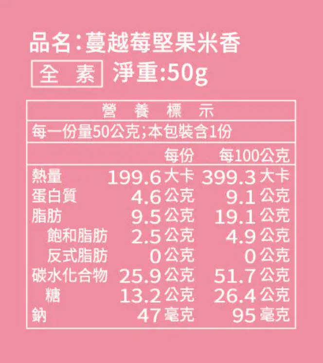 [千里緣實業有限公司]金龍彩_蔓越莓大米香_6入禮盒, , large