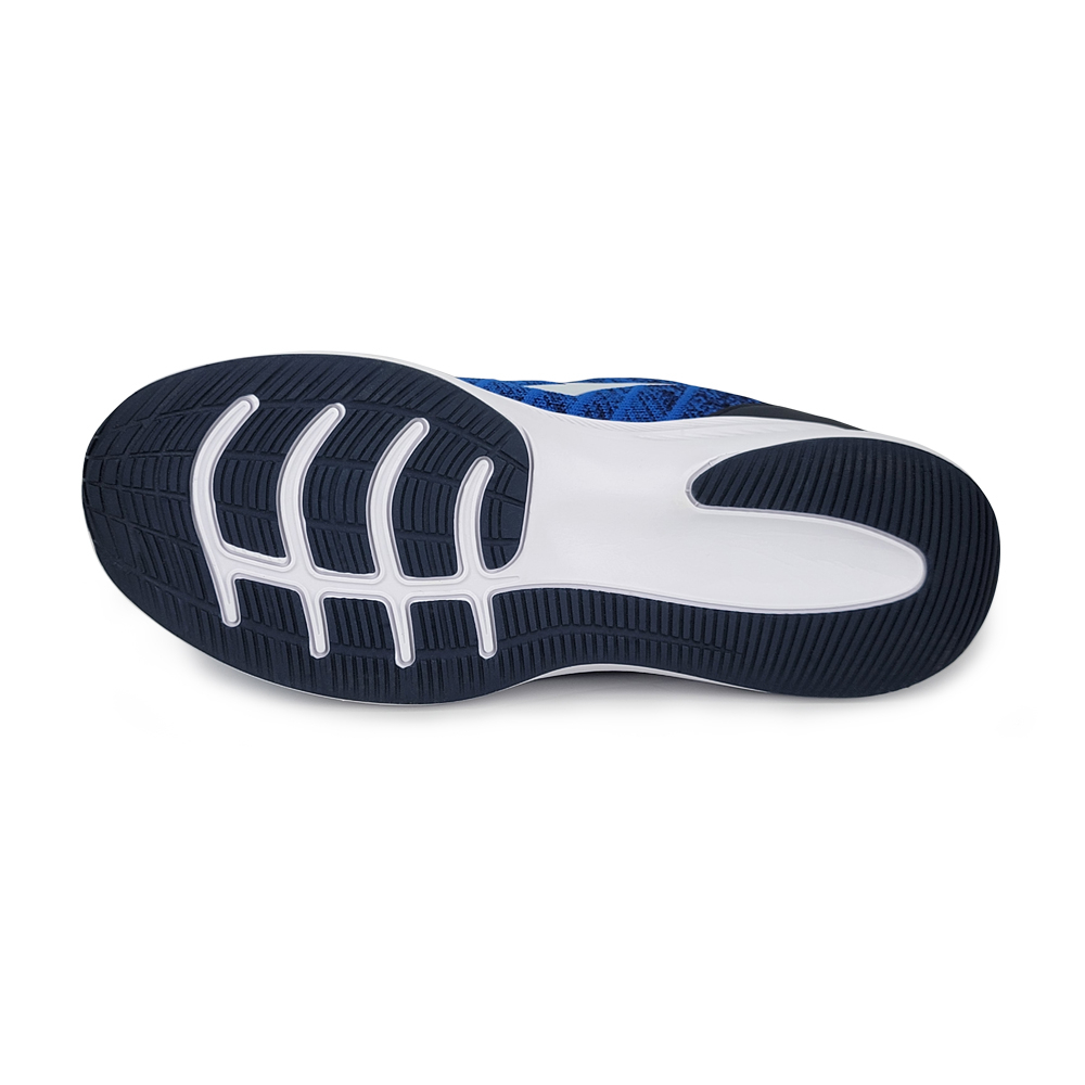 DIADORA迪亞多那 專業輕量慢跑男鞋 男運動鞋 反光 寬楦 透氣 編織 保護後跟 緩震 回彈 穩定 耐磨 防滑 藍, , large