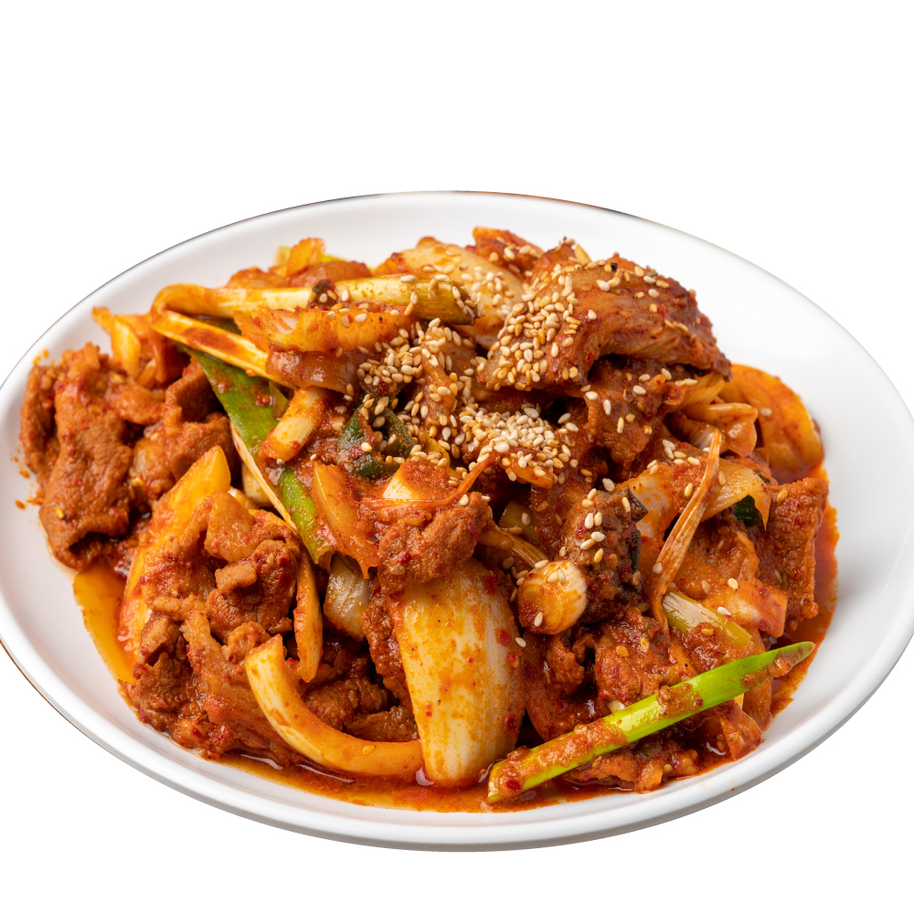 赤豪家庭私廚 韓式泡菜牛肉料理組1組(牛肉200g±10%/盒泡菜200g±10%/包)_任選, , large