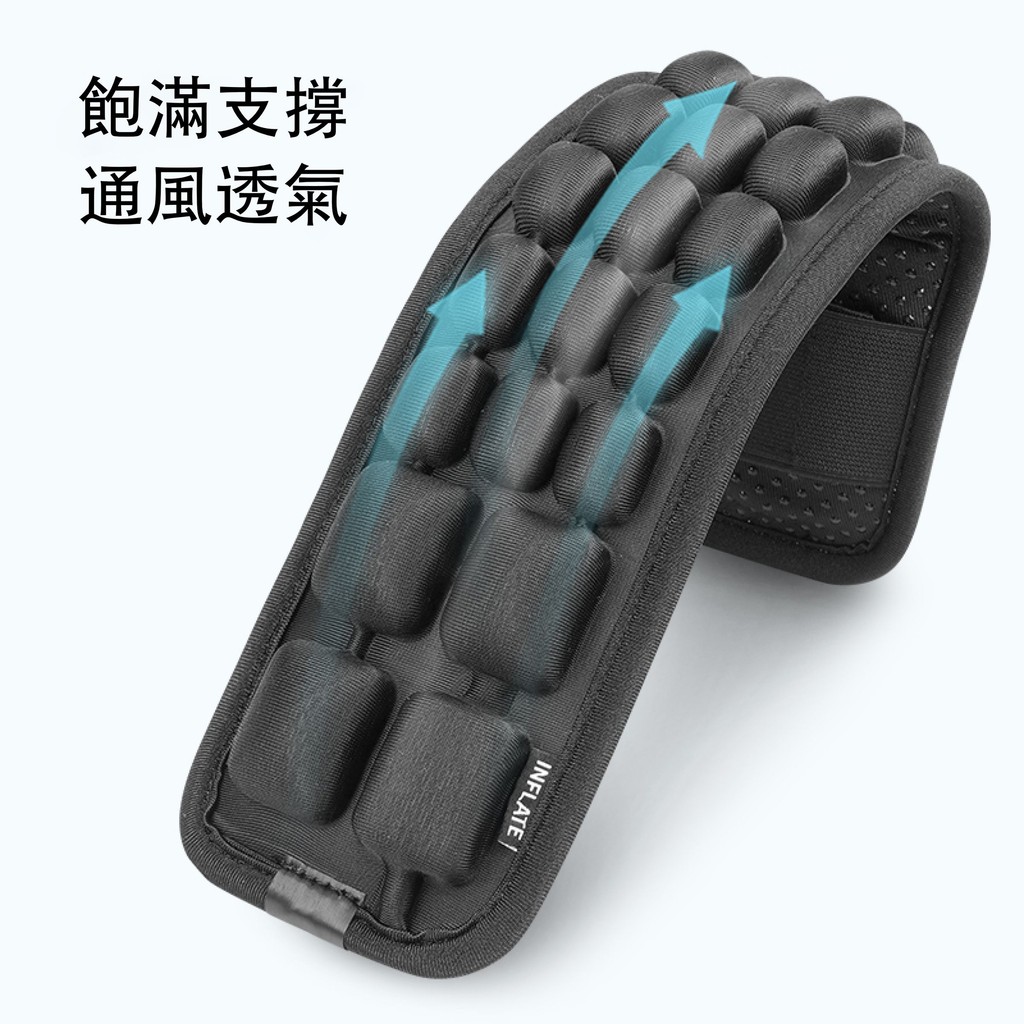 [JEMIA] JFT 減壓背帶｜雙肩後背包專用｜三排,旗艦款（有紅外線/有按壓）雙肩帶緩震墊舒適肩背, , large