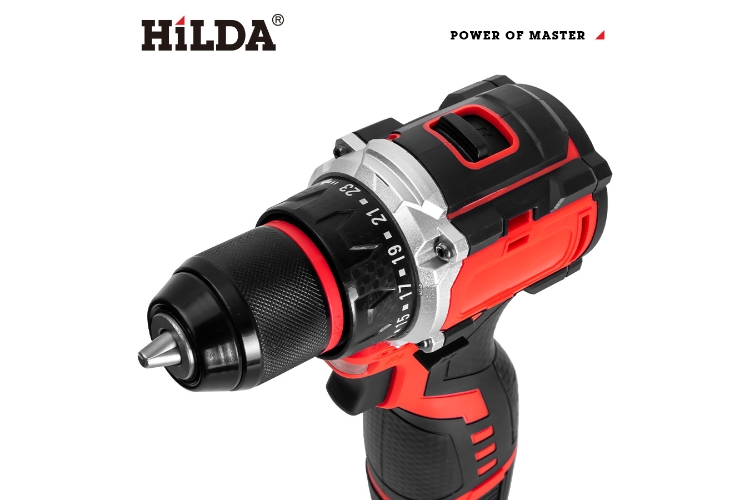 【HILDA】希爾達電動工具 16.8V 單電 短軸無刷 電鑽起子機 紙盒裝, , large