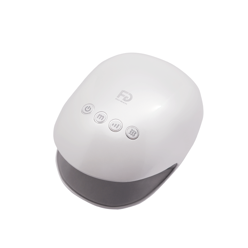 Cordless Heated Hand Massager-WHITE