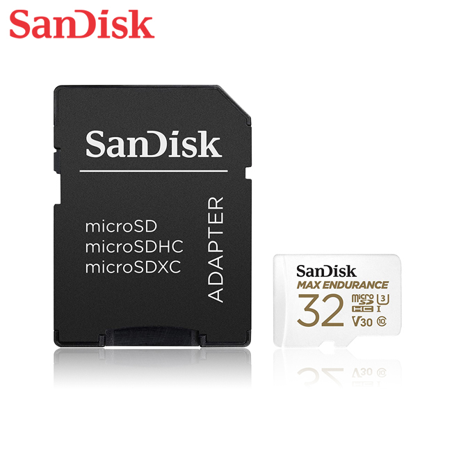 SanDisk MAX ENDURANCE 32G UHS-I V30 U3 microSDHC, , large