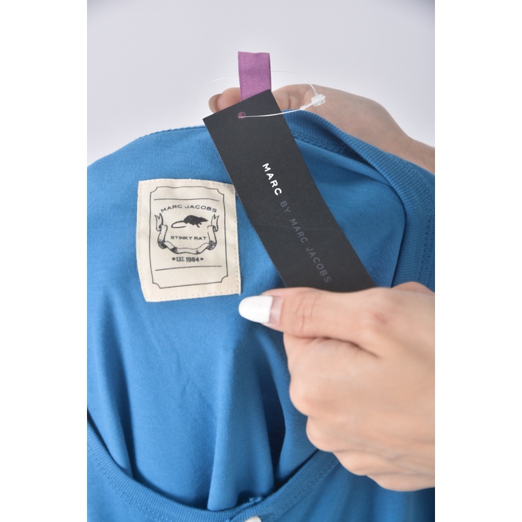 (M) marc jacobs質感棉質純棉綠色長袖上衣二手衣, , large