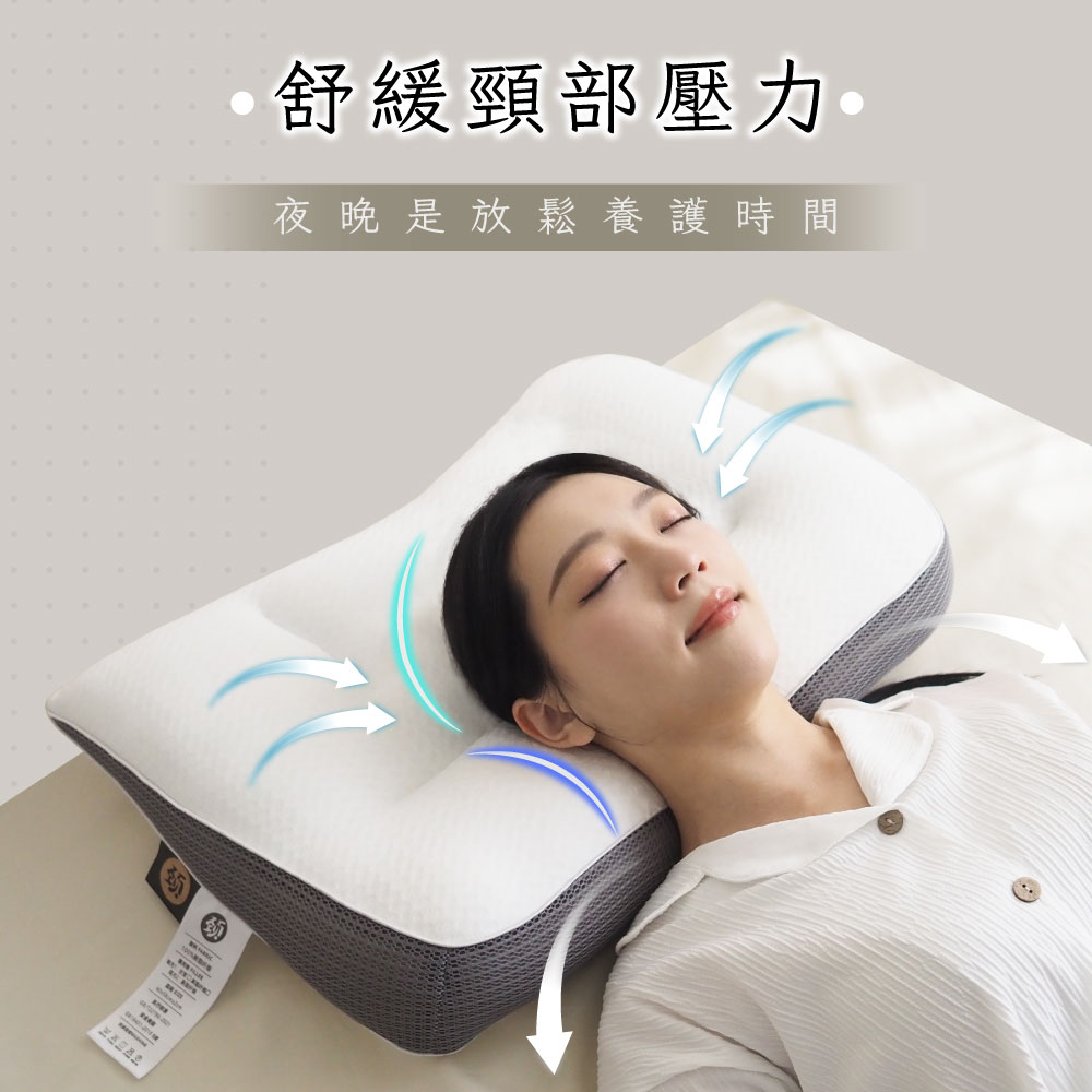 [ Pure Sleep ] Upgraded Comfort Neck Relief Pillow Core, , large