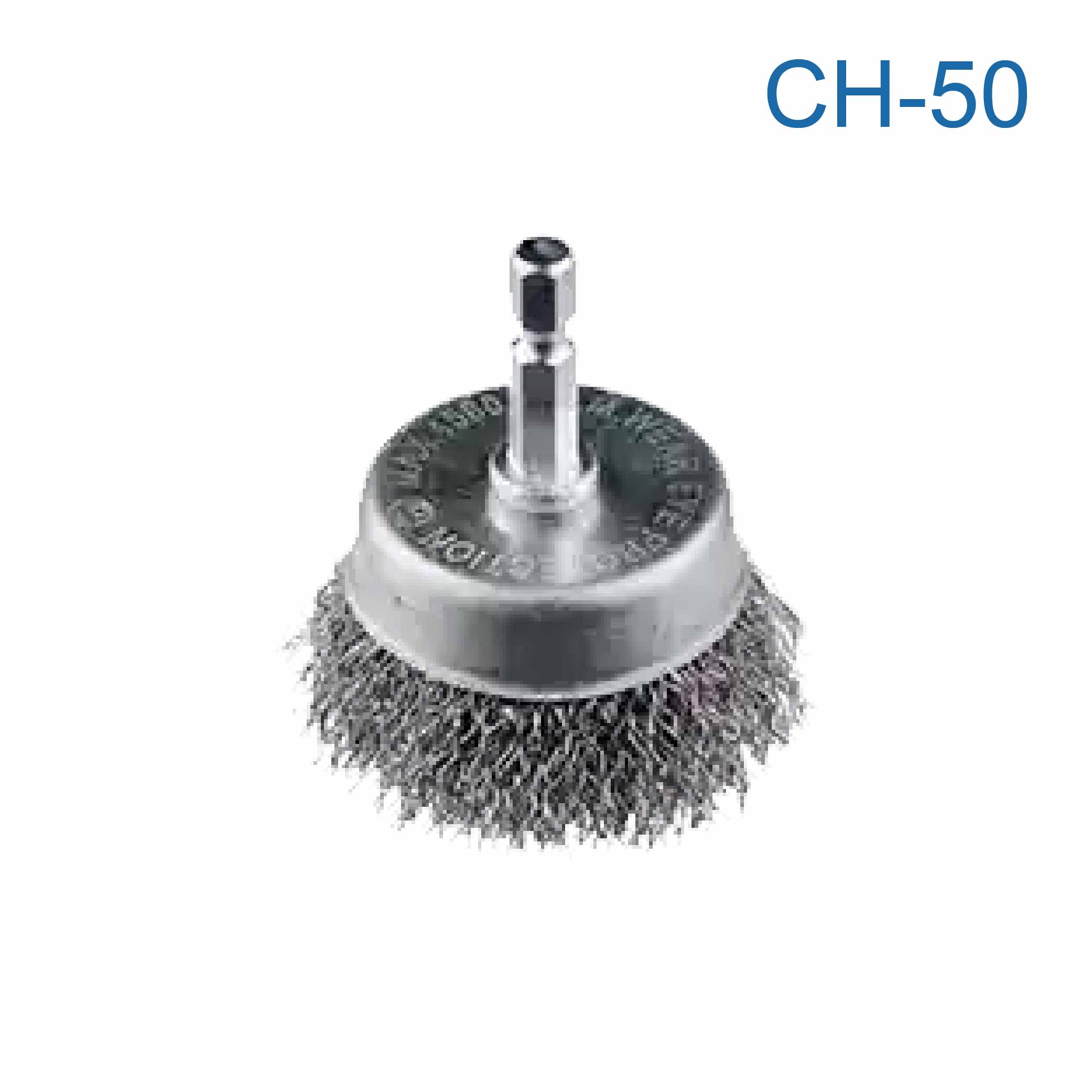 鉅玉經典｜Hexagonal handle wire brush, bowl-shaped with handle CH-50, , large