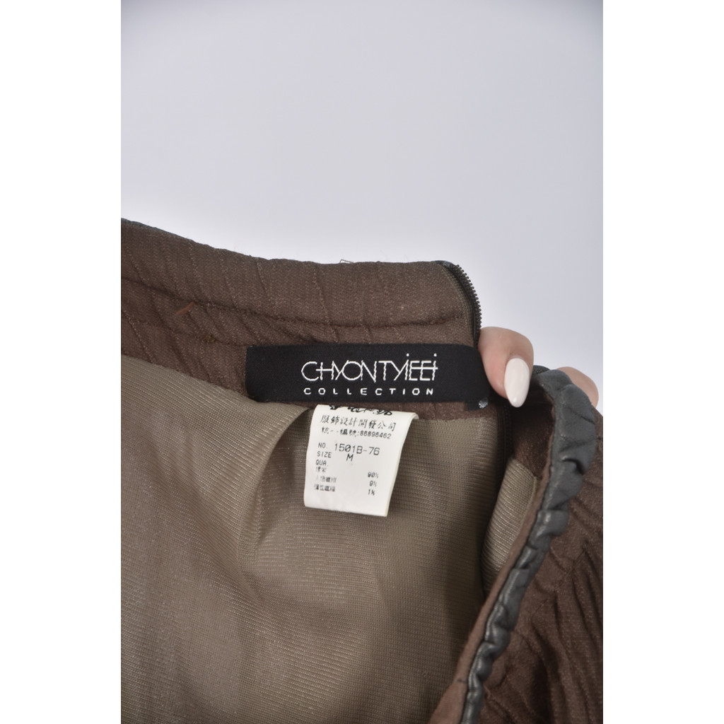 (S) juangtyymeei高腰綠色長褲二手衣, , large