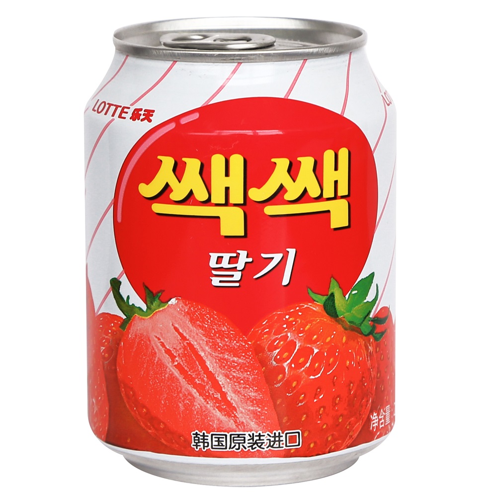 LOTTE Crushed strawberry Drink, , large
