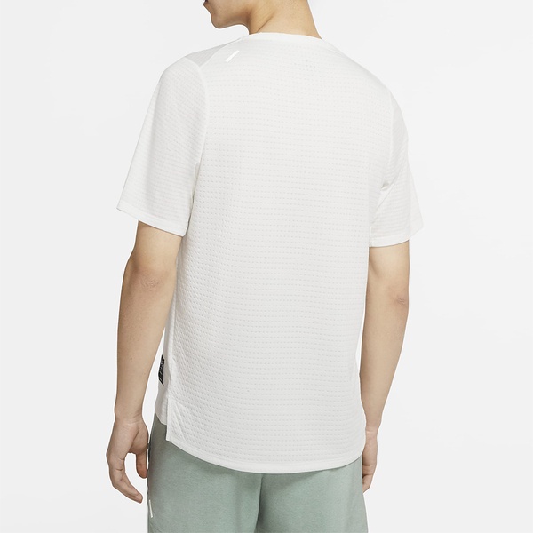 Nike As M Rise 365 SS Top Art 男 短袖 上衣 運動 透氣 米白 [CJ5805-133], , large