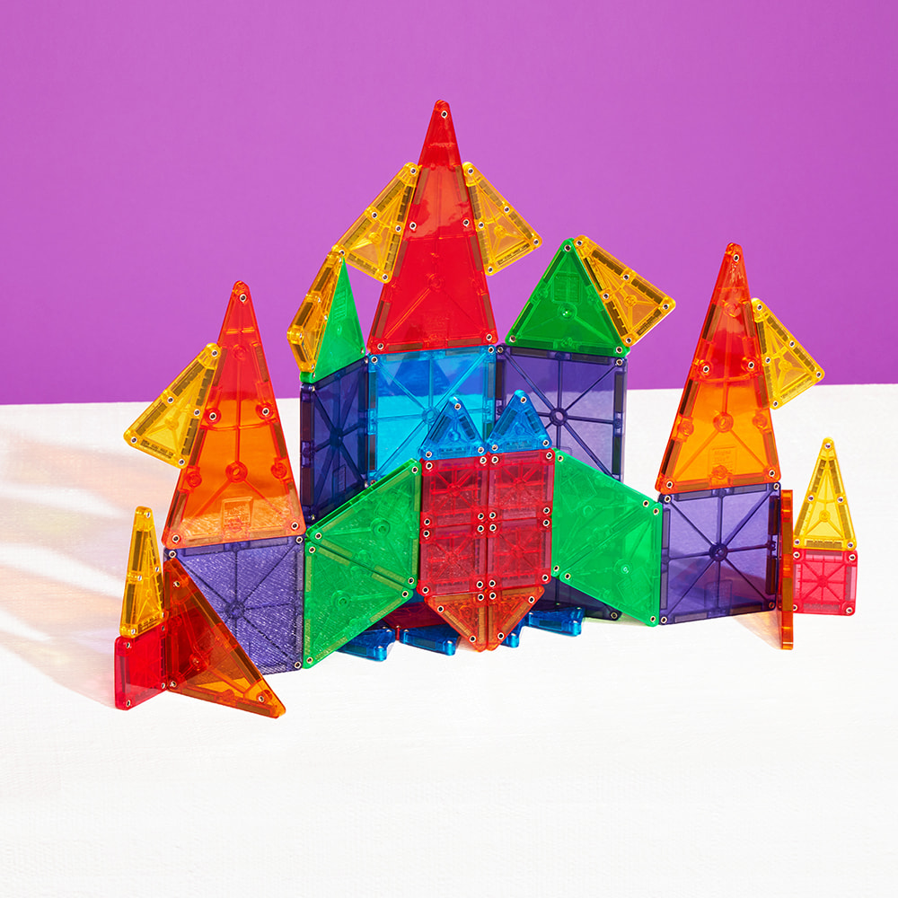 Magna-Tiles microMAGS磁力片-46片套組, , large