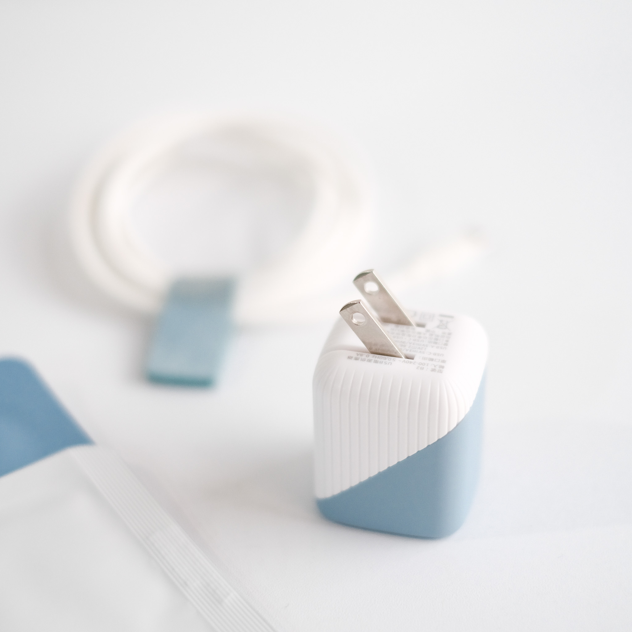 [OneMore Co., Ltd.] Allite B2 32W GaN Dual-Port Fast Charger Baby Blue, , large