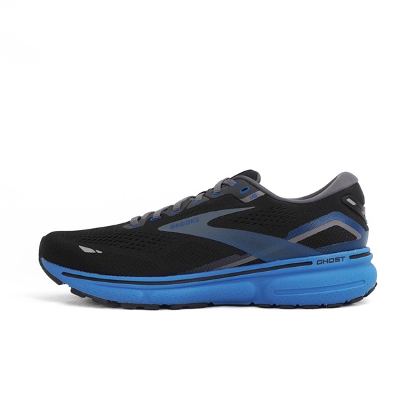 Brooks Ghost 15 男 慢跑鞋 運動 路跑 魔鬼系列 15代 緩衝 透氣 黑藍 [1103931D056], , large