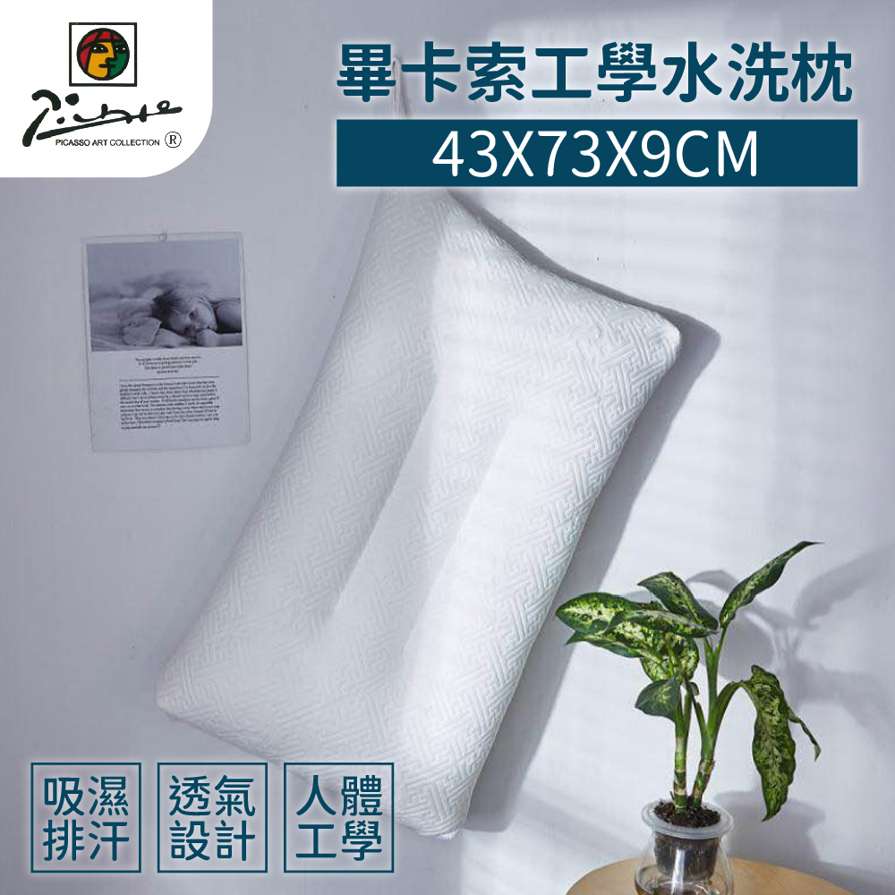 【HBS】Picasso Engineering Washable Pillow 43x73cm/pack, , large