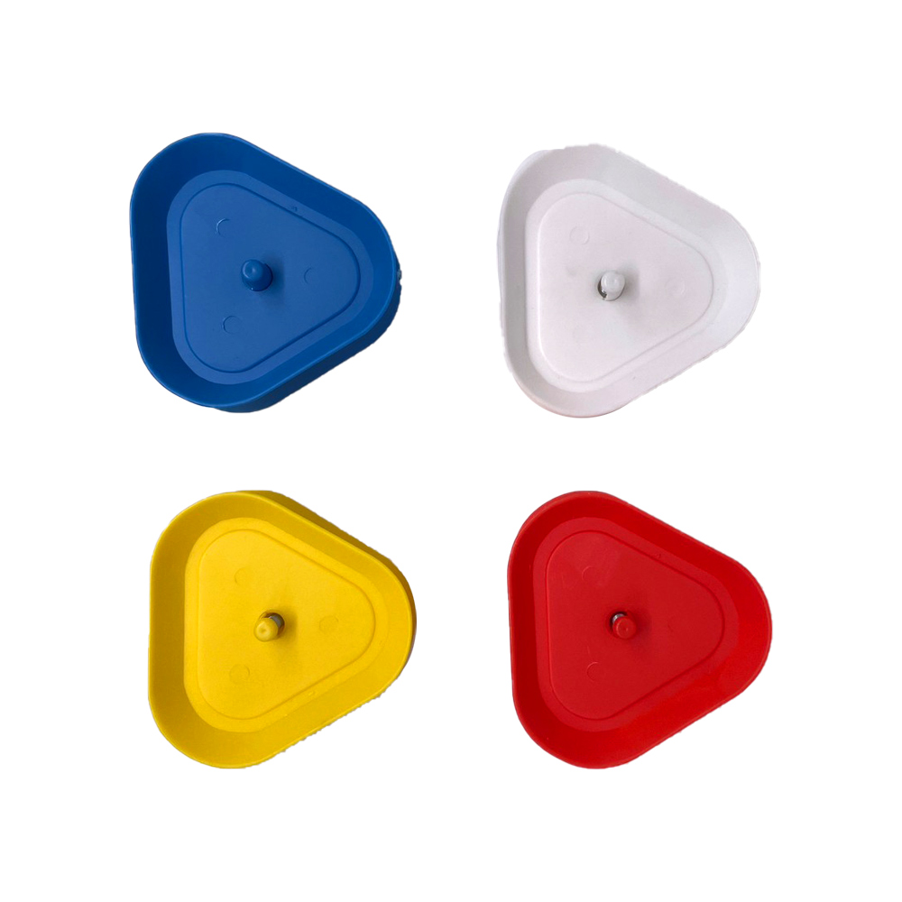 金德恩 GS MALL 台灣製造 一組4入 懶人撲克牌固定架 紙牌支架 撲克牌架 桌遊架 攤牌架 發牌器 撲克牌 懶人支架, , large