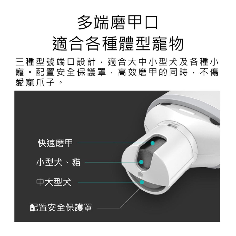 【好米企業社】Pawbby 寵物電動磨甲器 Pawbby 磨甲器 寵物磨甲器 寵物指甲剪, , large