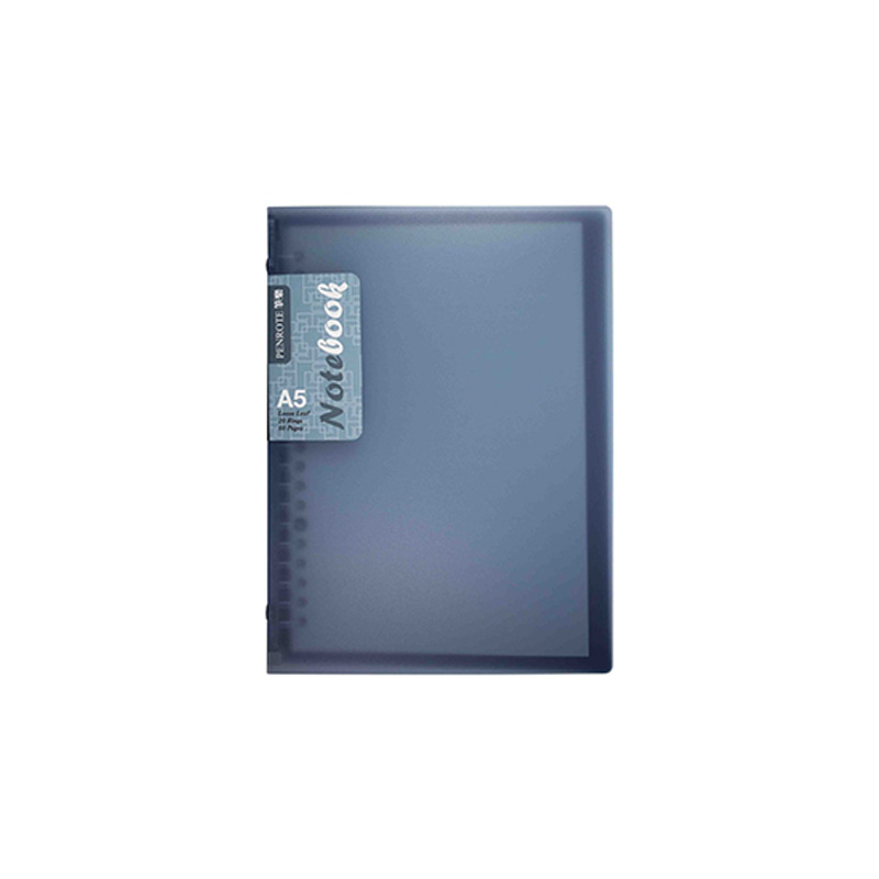 A5 20-Ring Loose-Leaf Notebook &ndash; Blue, , large