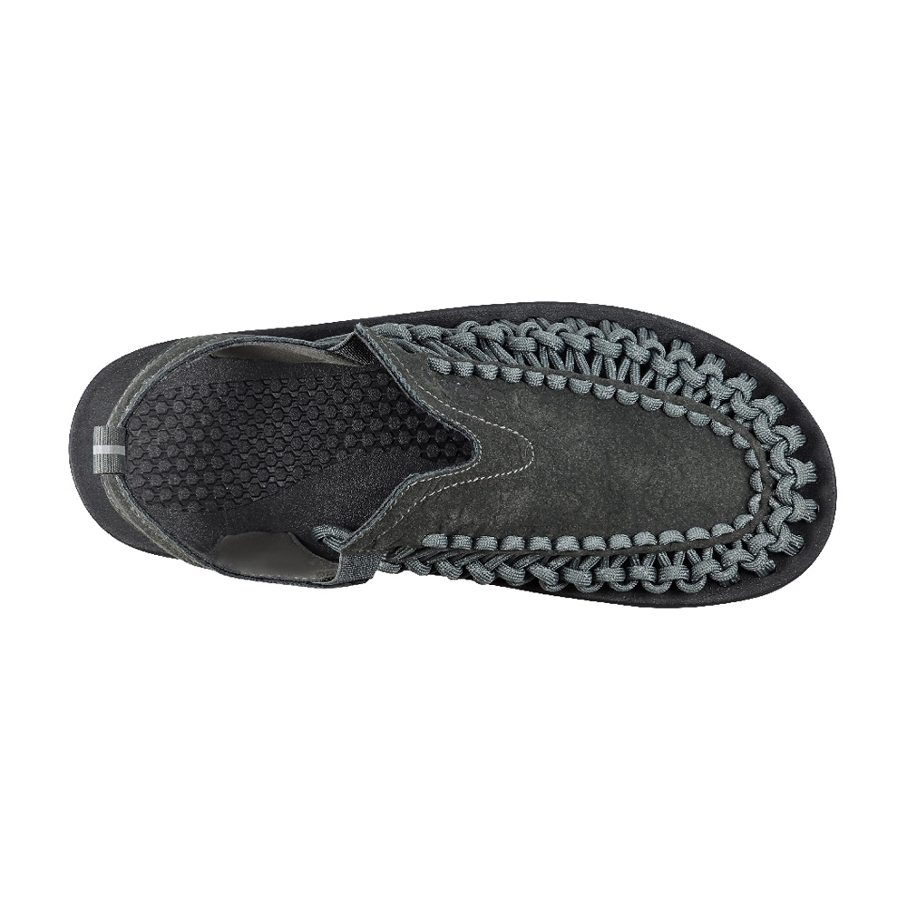 DIADORA迪亞多那 魷魚兩棲編織涼鞋 男鞋 時尚 簡約 素色 水陸兩用 反光 吸震 輕量 耐磨 耐用 止滑 黑 灰, , large