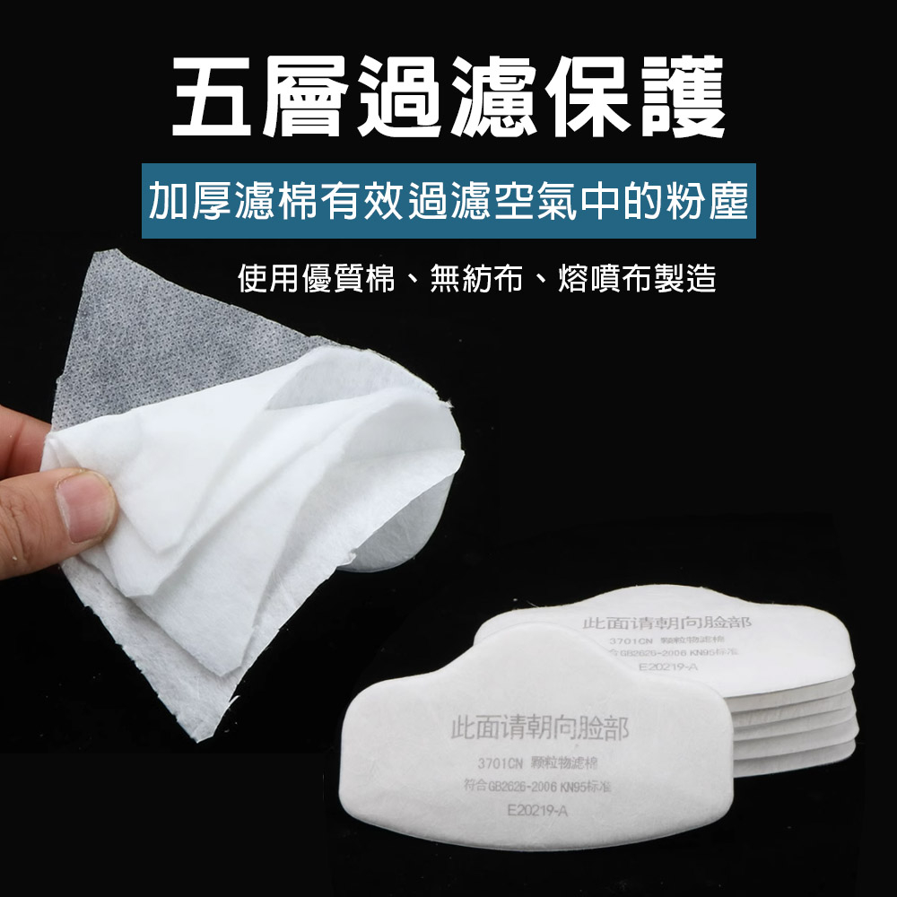 3200防塵口罩+3701濾棉, , large