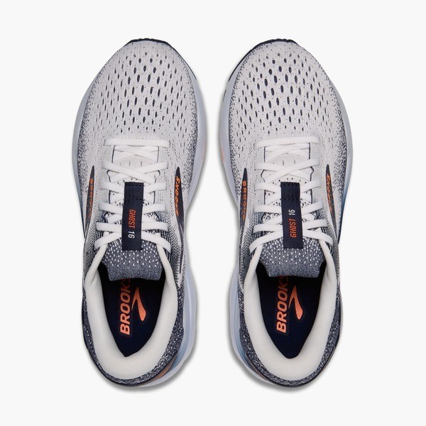 Brooks Ghost 16 男 慢跑鞋 緩衝 彈力 灰藍 [1104181D130], , large