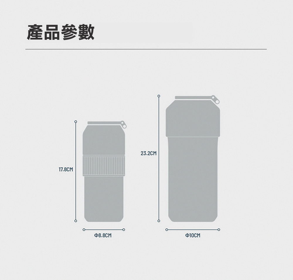 【H&R安室家】8.6cm以下適用 泰碩TYESO飲料保冷瓶(H89), , large