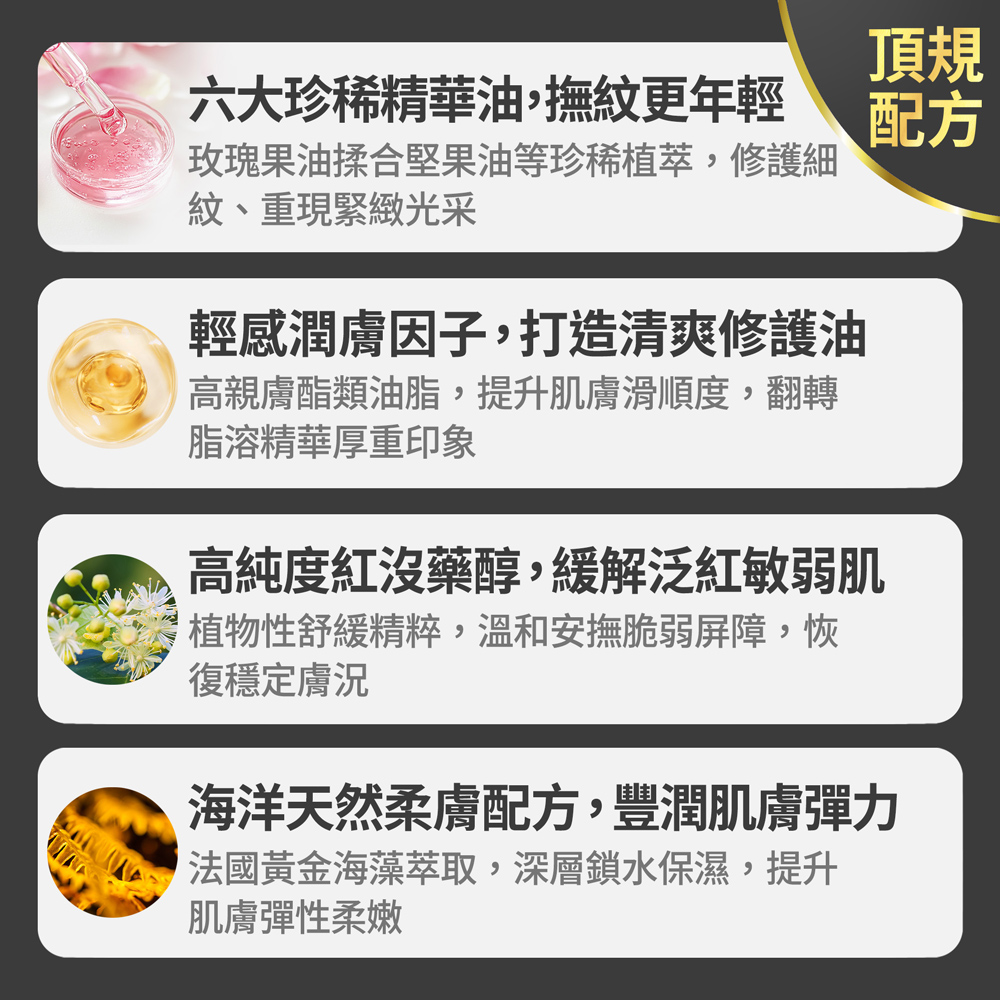 【FJ豐傑生醫】玫瑰果全效撫紋修護油-30ml/瓶(加強皮脂防禦力), , large