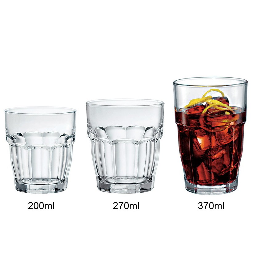 Bormioli Rocco ROCK BAR 強化杯 (可疊) 200ml 270ml 370ml Drinkeat, , large