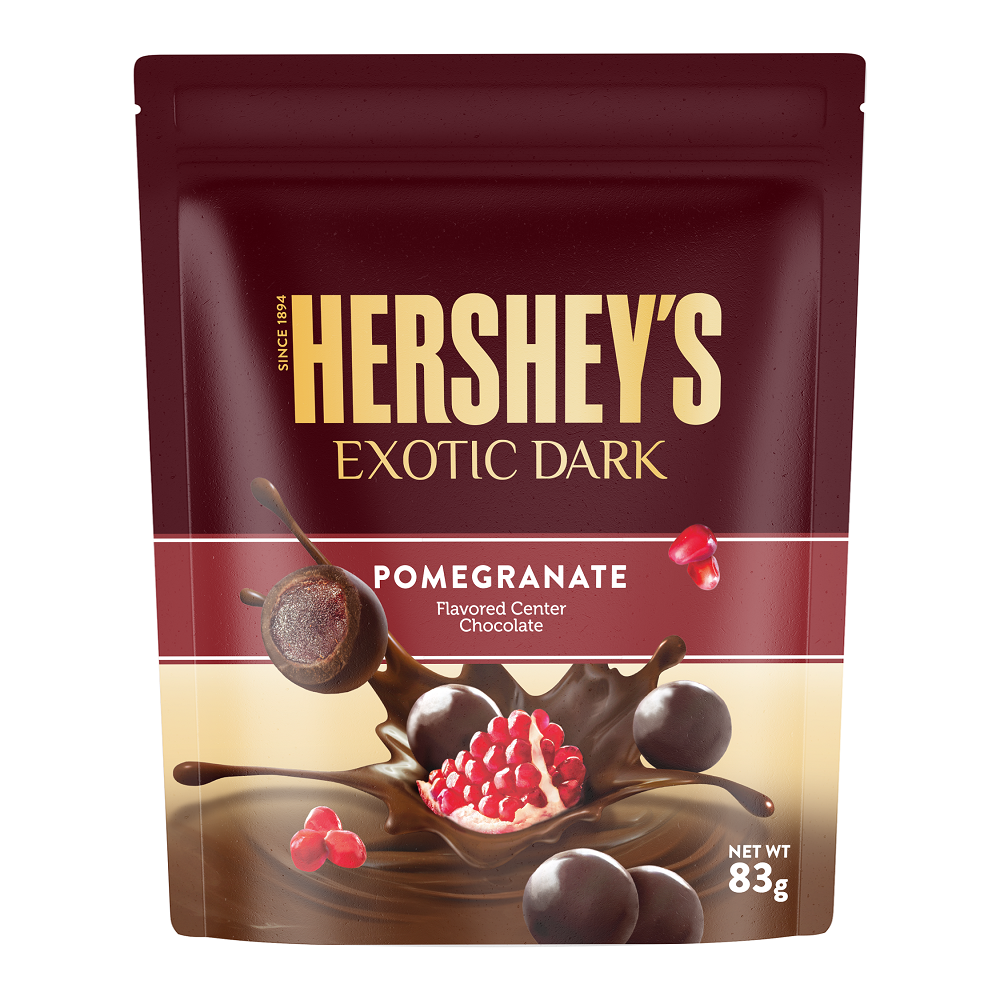 好時異境紅石榴夾餡黑巧克力, , large