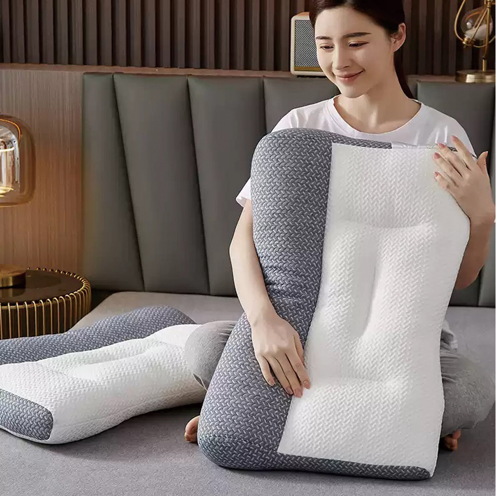 【Galatea 葛拉蒂】深度睡眠4D減壓牽引舒頸枕送涼感枕頭套, , large