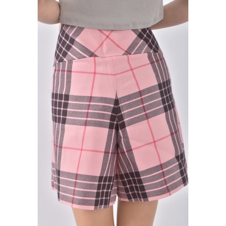 (2XL) scottish house高腰質感羊毛純羊毛粉色短褲二手衣, , large