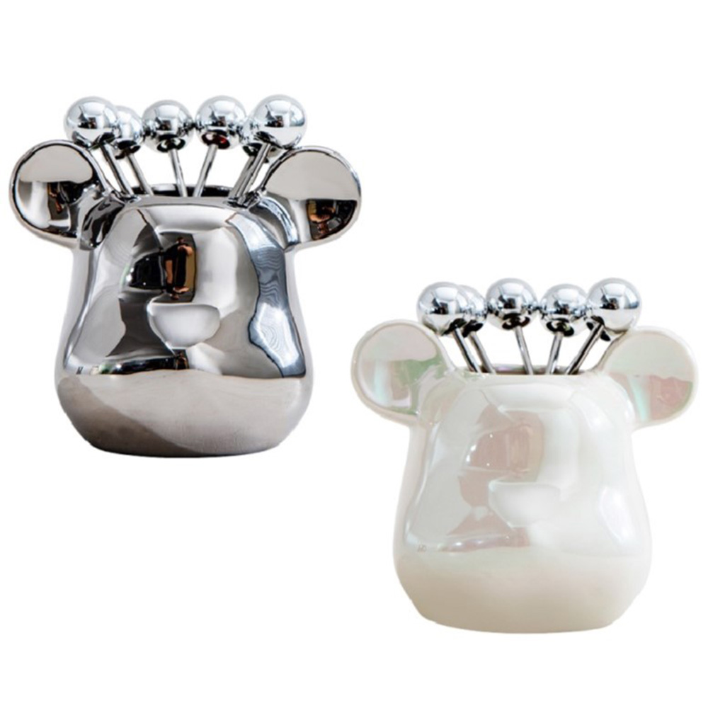 【Chuang Yi】Bear Fruit Fork Set, , large