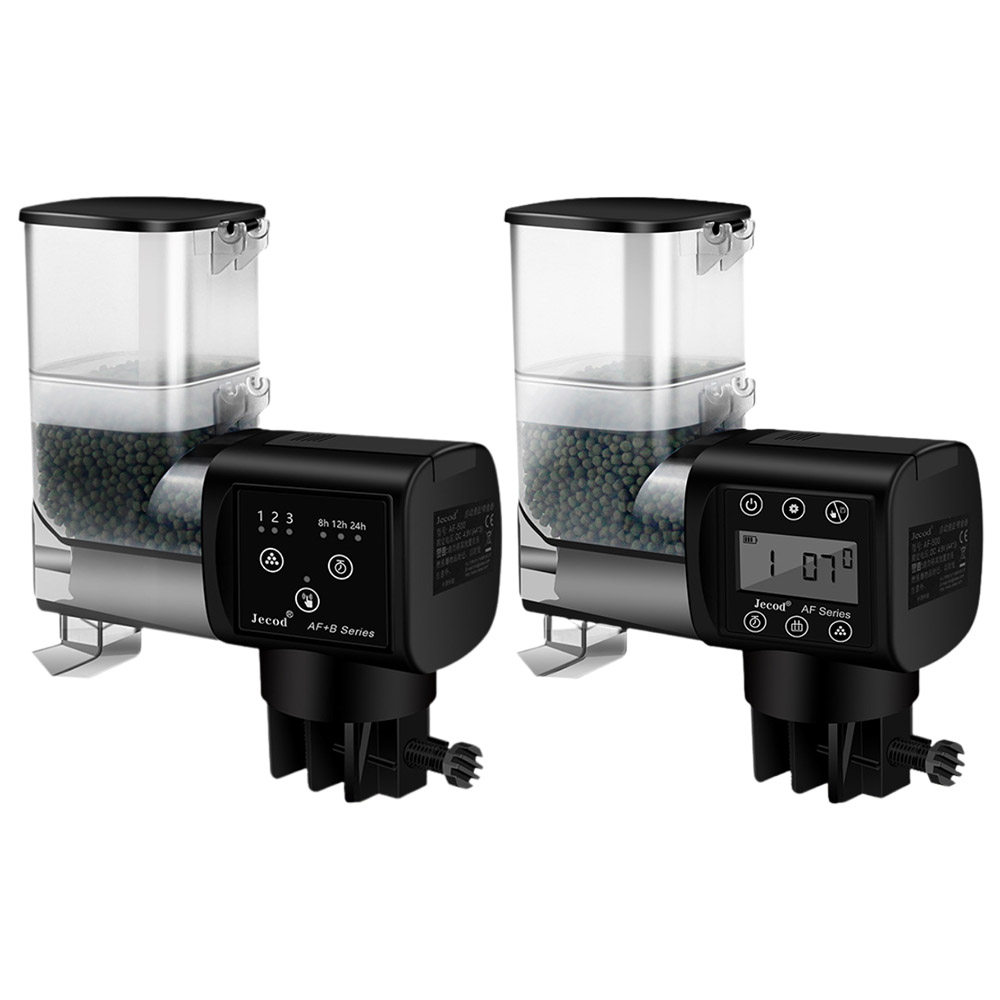 Smart Fish Tank Automatic Feeder/3-Level Feeding AF-250B Stackable Compartment (Battery Included), , large