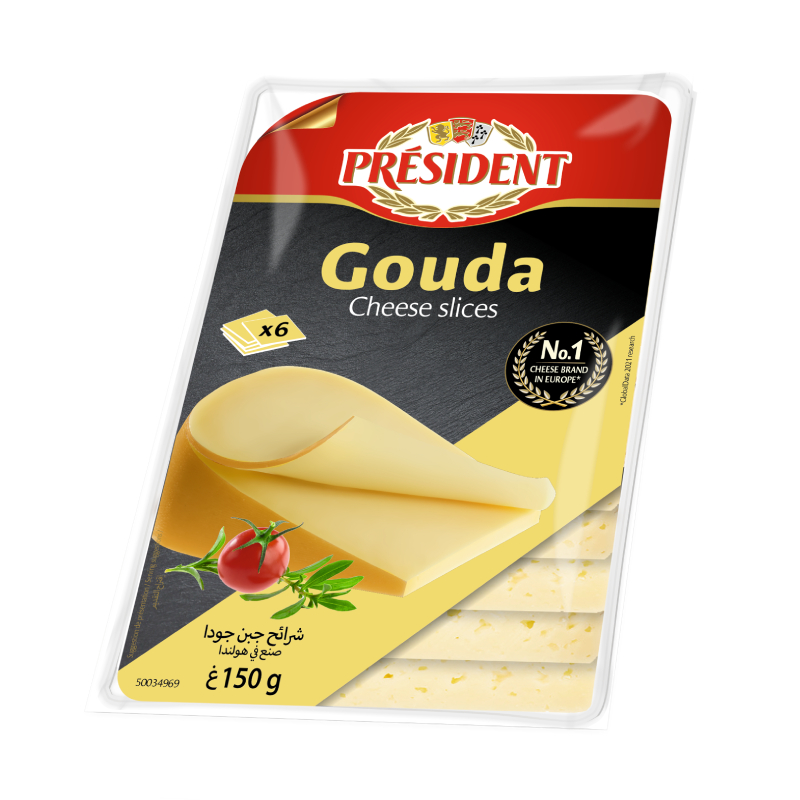 GOUDA SLICES CHEESE, , large