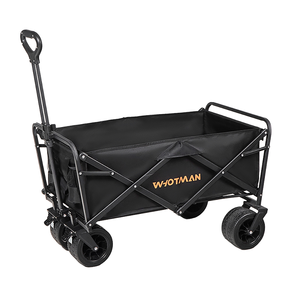 Whotman - 3-Second Folding Large Capacity Disc Brake Tank Camper Van - Off-White, , large