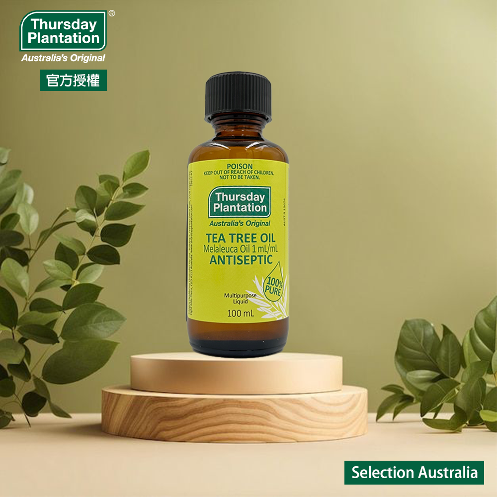 【ThursdayPlantation星期四農莊】澳洲茶樹精油(100%純精油)100ml