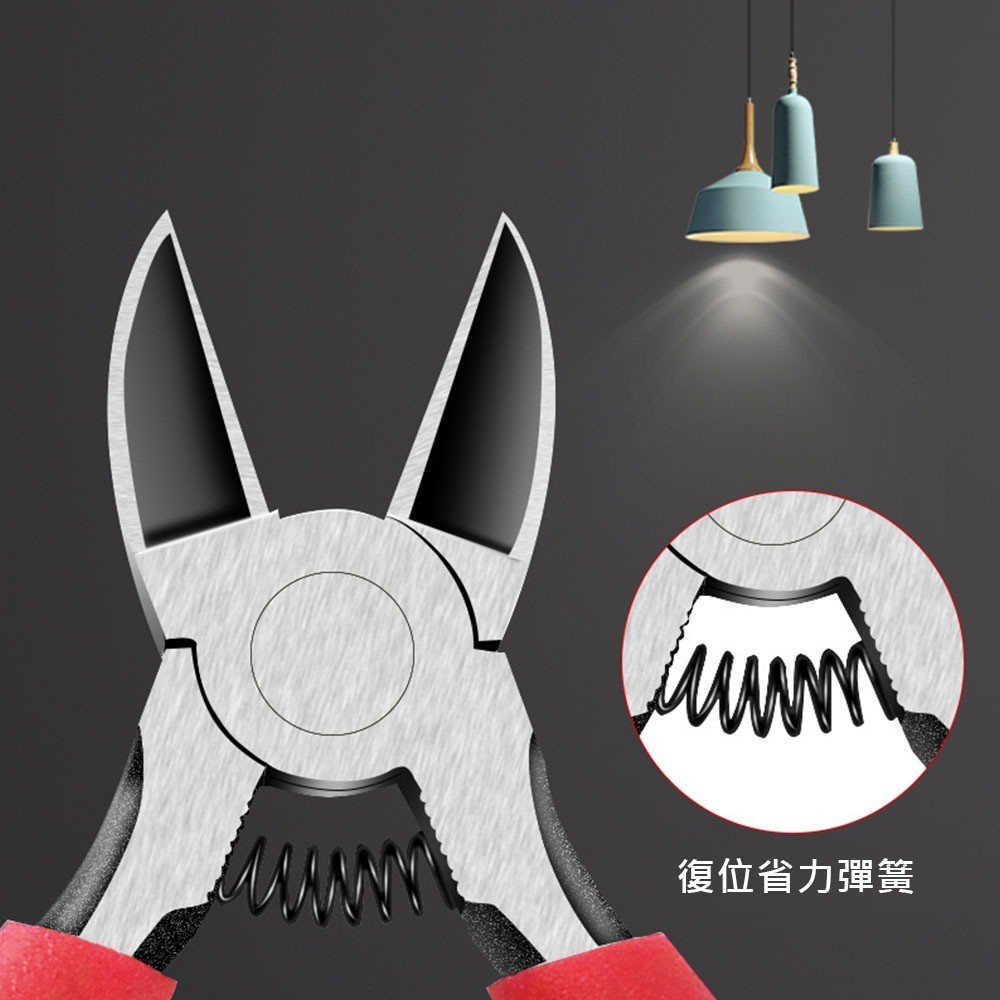 5-inch diagonal pliers, , large