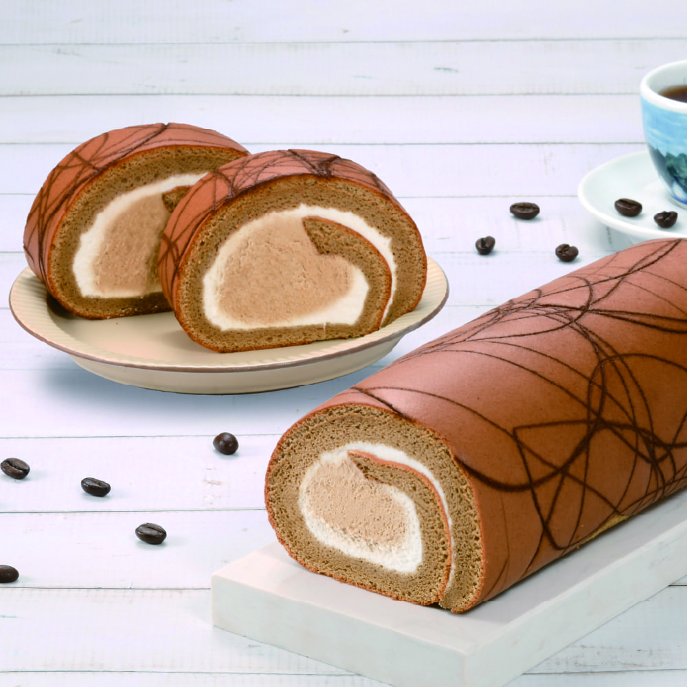 【Yannick 】Caramel Macchiato Roll Cake(18CM / Roll), , large