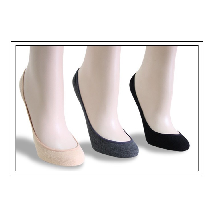 【D&G】純棉素面襪套<膚>DS136 女襪 襪子 隱形襪, , large