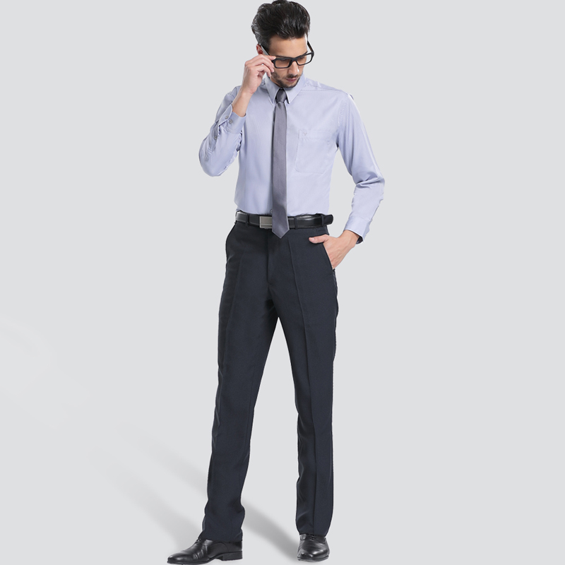 Mens Smart Trousers Without Folds, , large