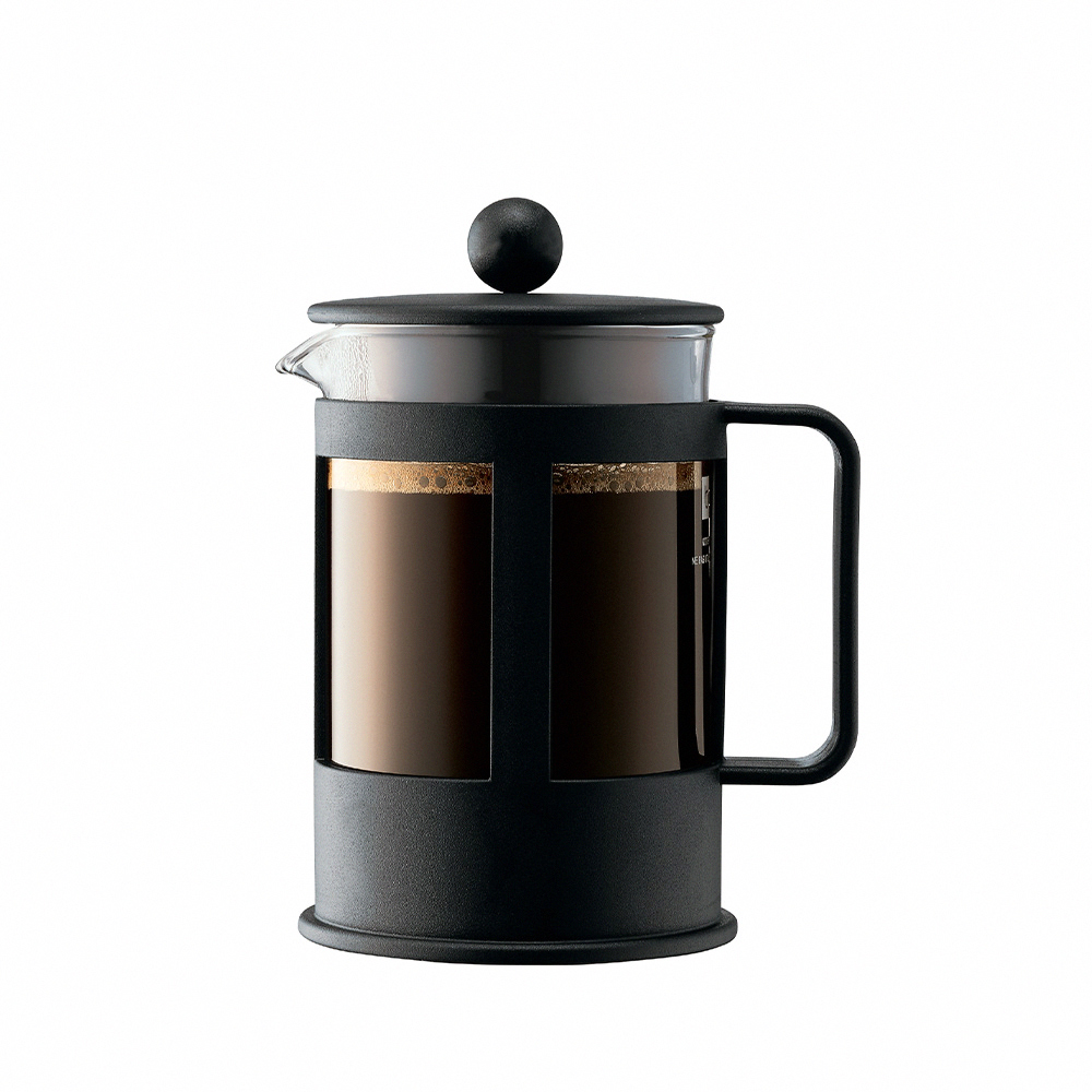 BODUM KENYA 4-cup French press 500cc - BD1784-01 Black, , large