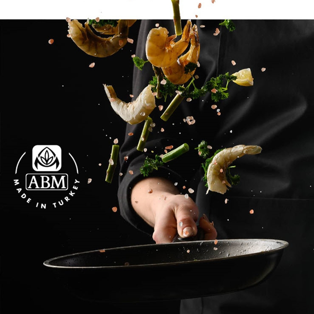 蓋瑞廚物【土耳其製 ABM 三層複合不鏽鋼 單柄平底鍋24 28 32cm】全鍋三層複合不鏽鋼 平底煎鍋 平底鍋 不鏽鋼, , large