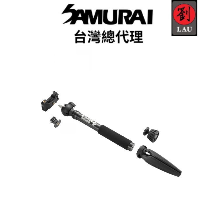 Samurai Tripod Go Action Mark II - 6 in 1 Vlog Traveller Selfie Stick , , large