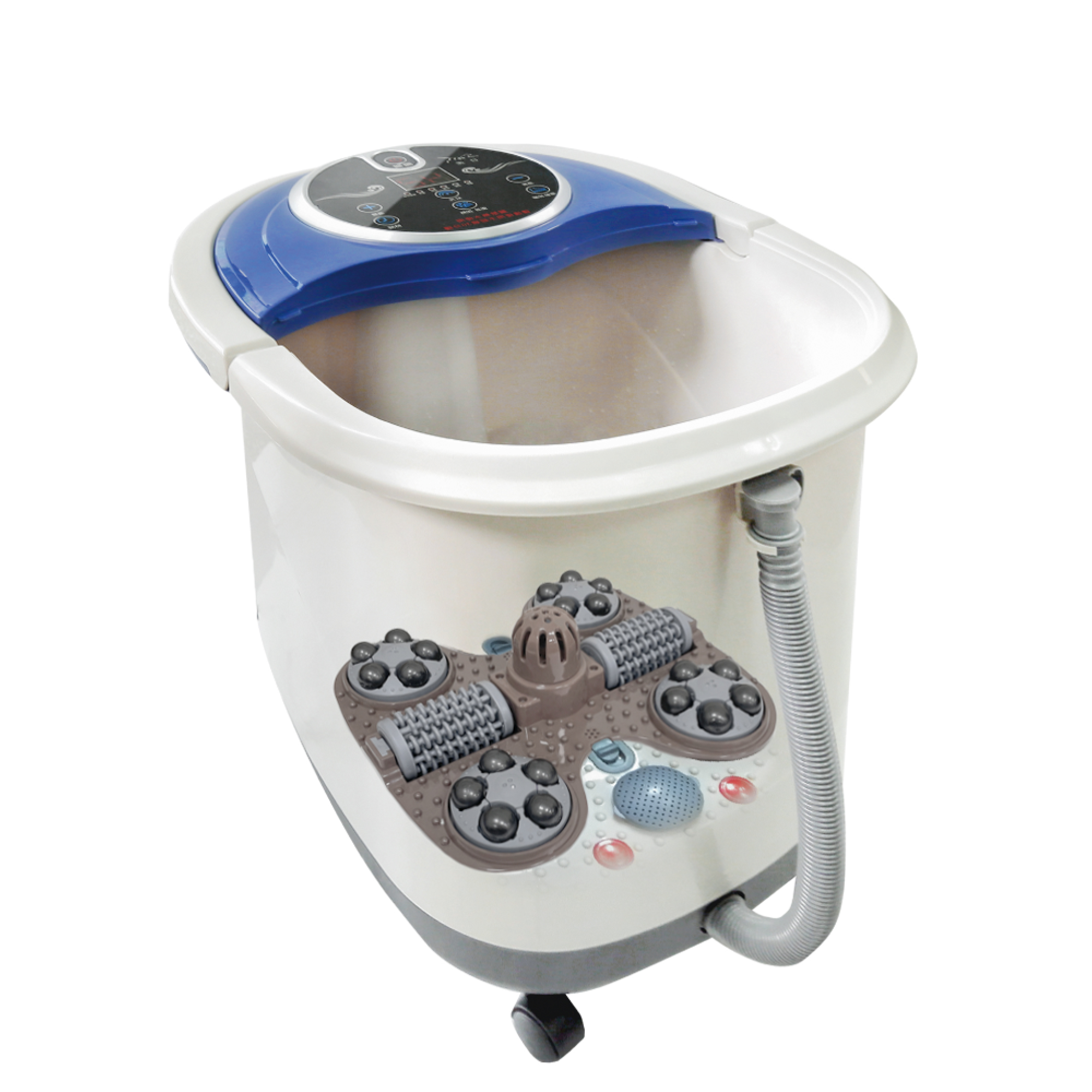 【日虎】石墨烯自動滾輪泡腳機 SS-609/ 贈10包中藥草包, , large