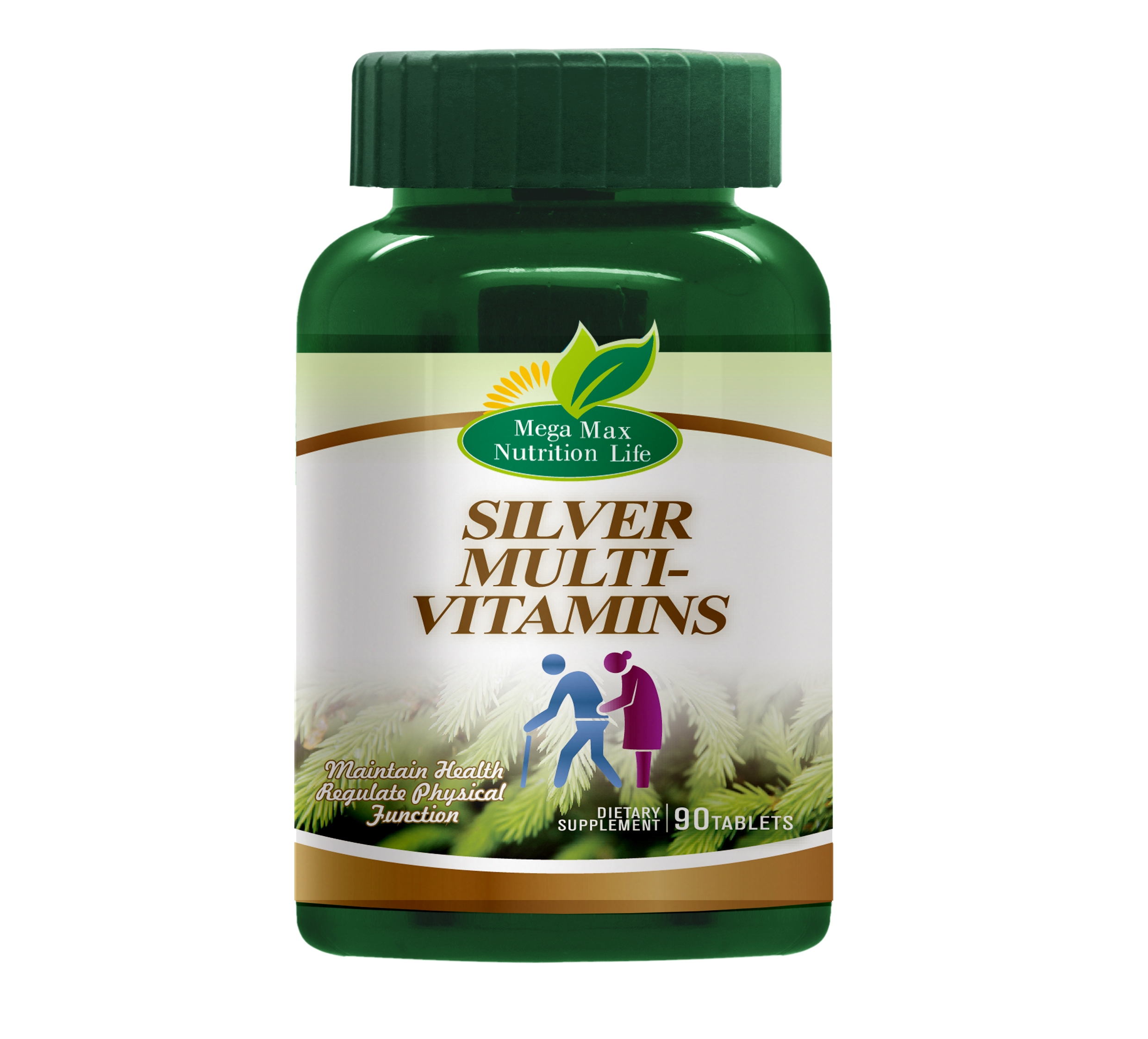 Silver Multi-Vitamins, , large