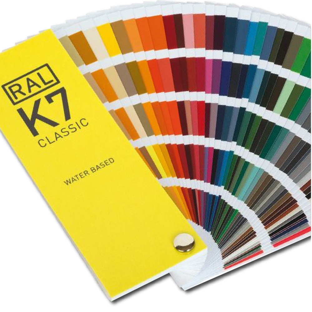 RAL 勞爾 週年紀念 限量版 Classic Color  工業建築設計塗料通用 色卡 /本 K7  (4碼216色單頁五色), , large