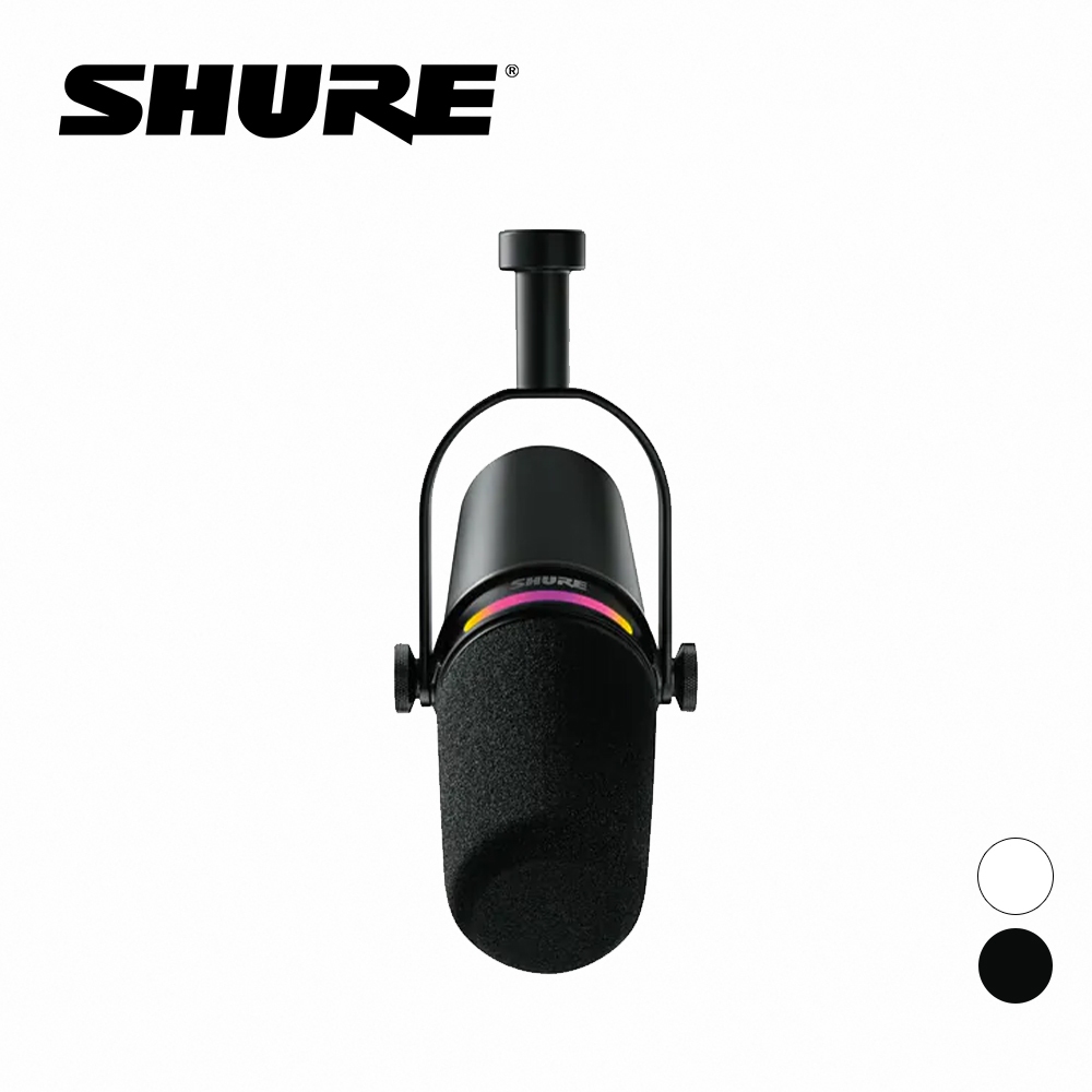 Shure MV7+ Podcast 動圈式麥克風 黑/白【敦煌樂器】, , large