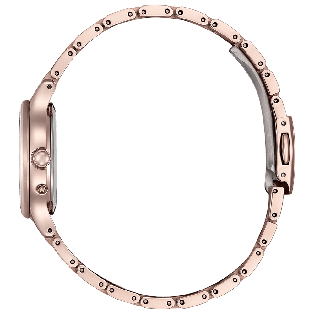 CITIZEN 星辰 XC 輕奢光 光動能鈦金屬電波女錶 送禮推薦-27mm ES9497-96A, , large