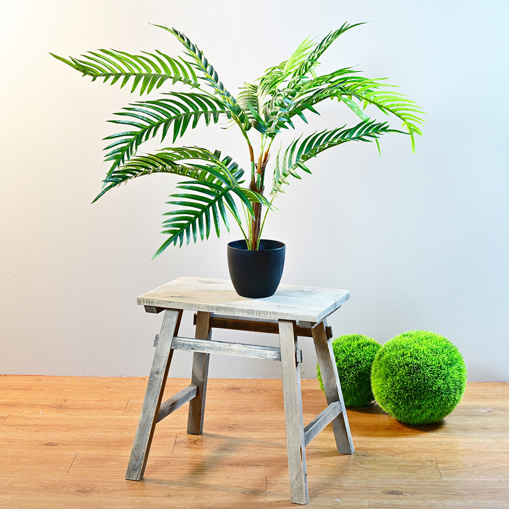 【YU Living】仿真棕梠盆栽 90CM, , large