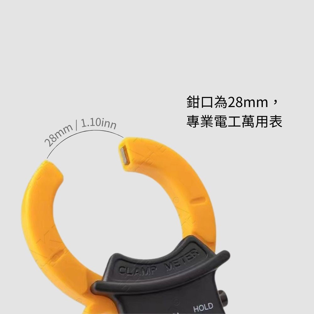 Clamp-on multimeter, , large