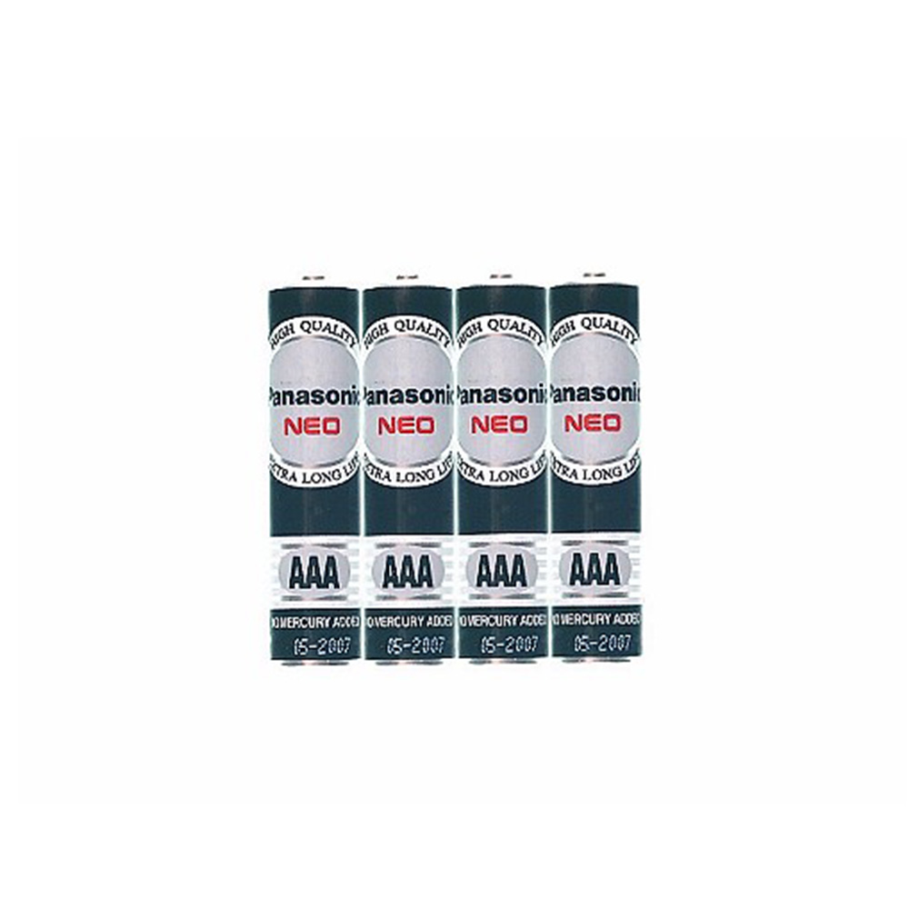 【龍品文創】國際 4號 4入 黑錳電池   一般碳鋅, , large