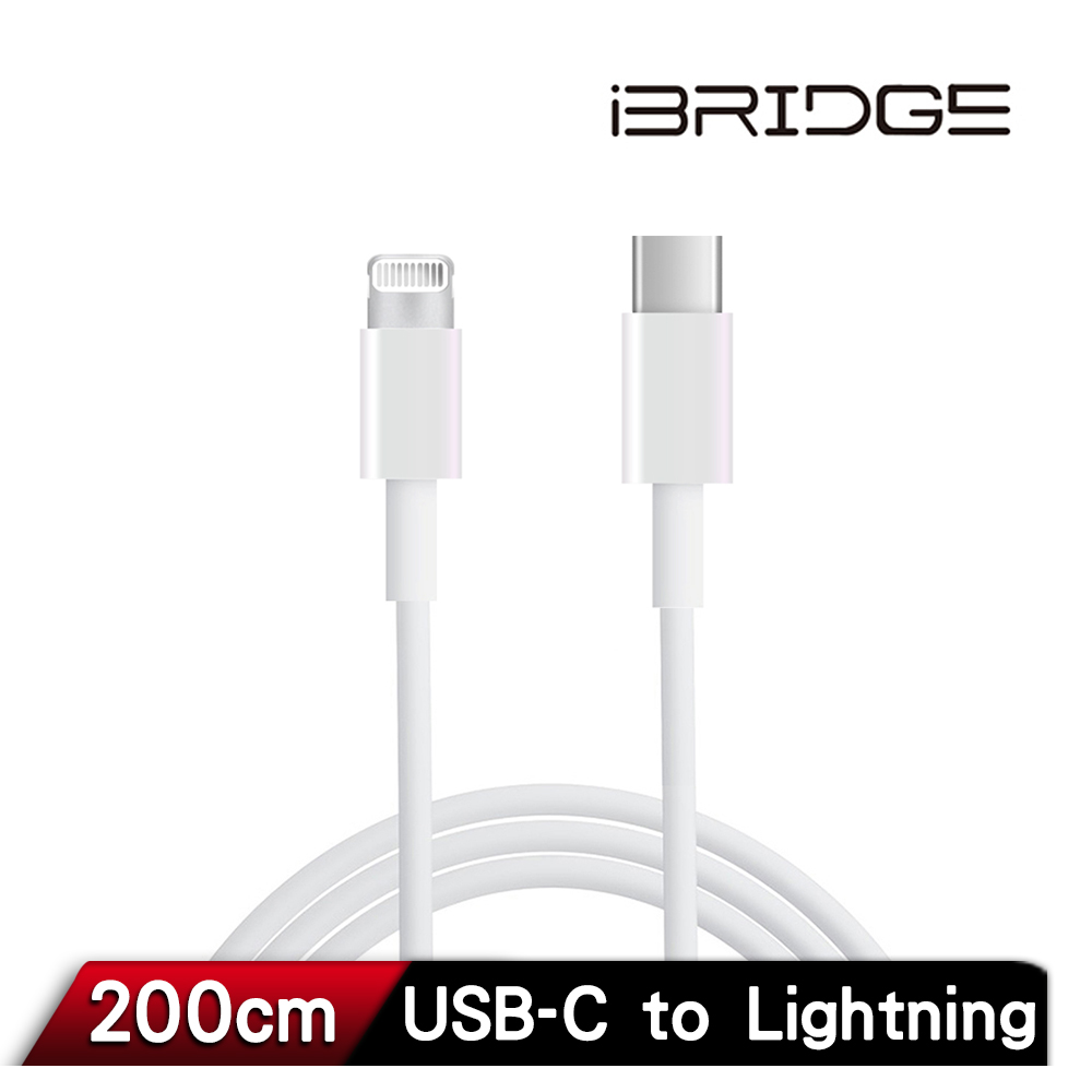 iBRIDGE Type-C to Lightning 2M 傳輸充電線, , large